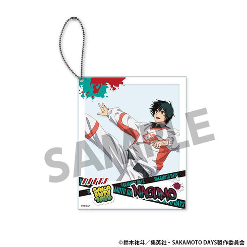 『SAKAMOTO DAYS』描き下ろしポラロイド風アクリルキーホルダー 南雲 パルクール ver.